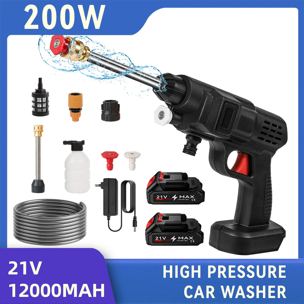 Cordless 200W High Pressure Washer