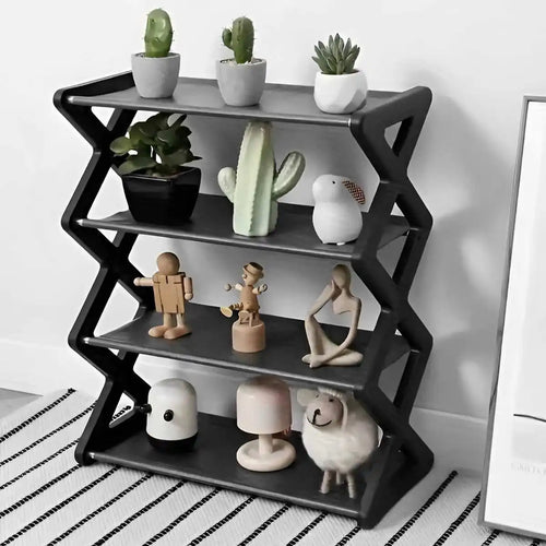 4-Tier Foldable Shoe Rack