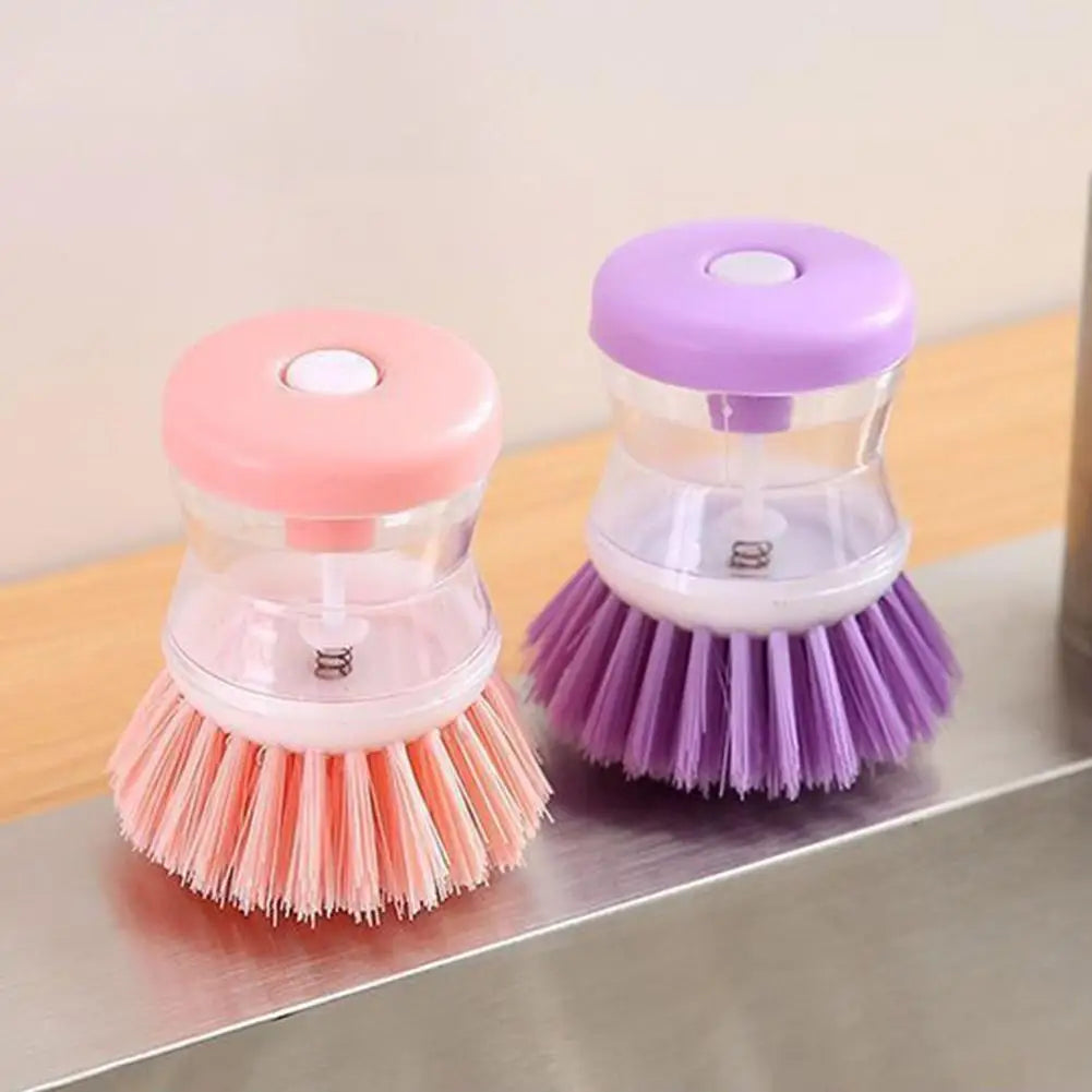 Auto Soap-Dispensing Scrub Sponge