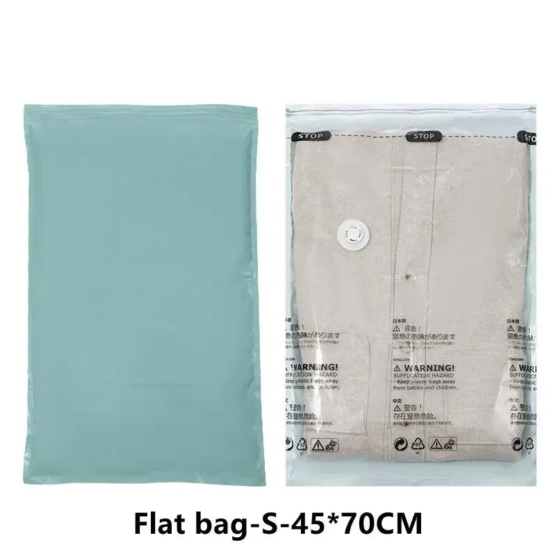 No-Pump Vacuum Storage Bags