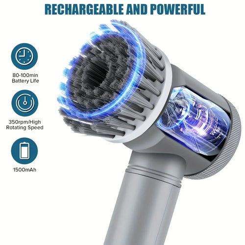 5-in-1 Cordless Power Scrubber