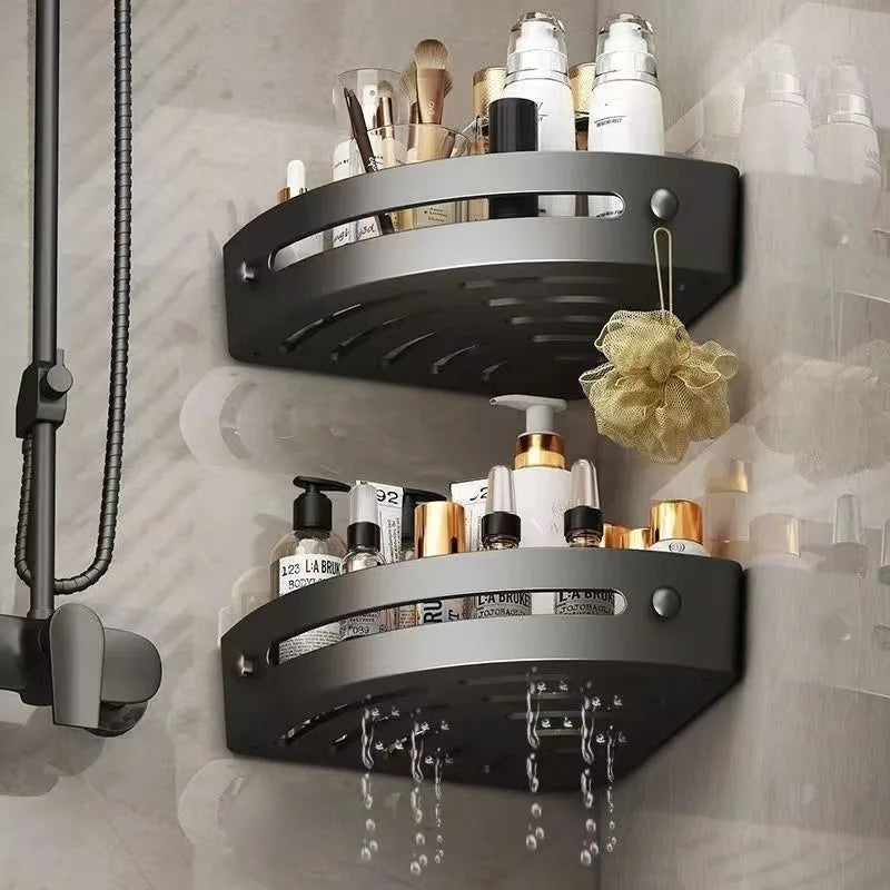 No-Drill Shower Corner Shelf
