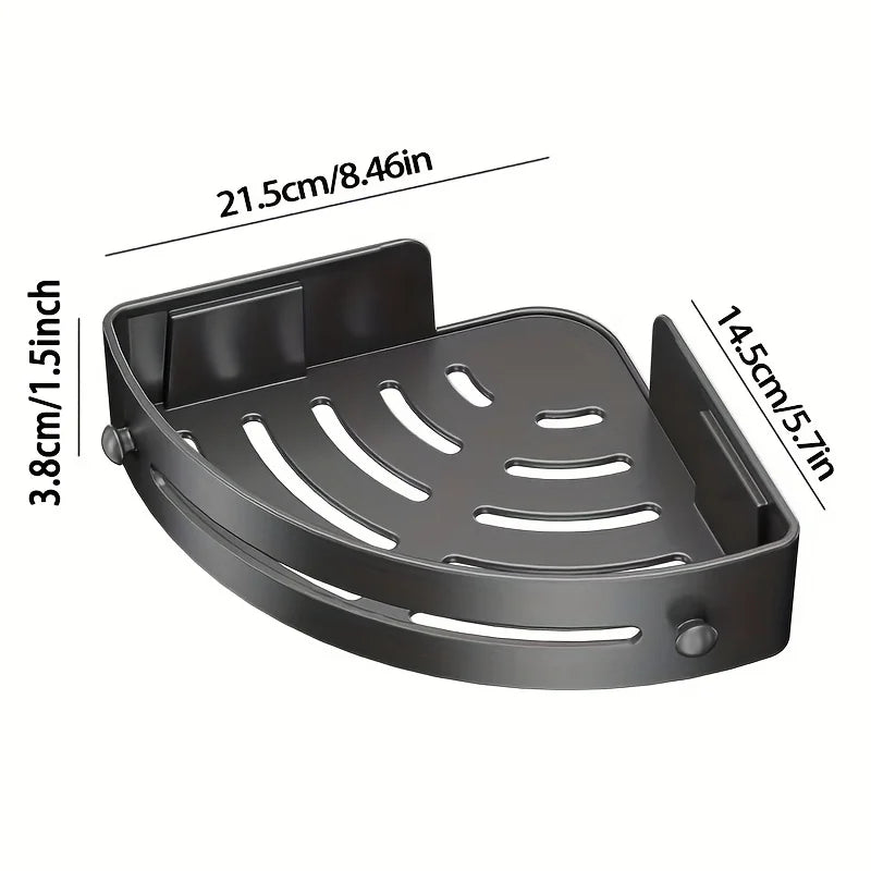 No-Drill Shower Corner Shelf