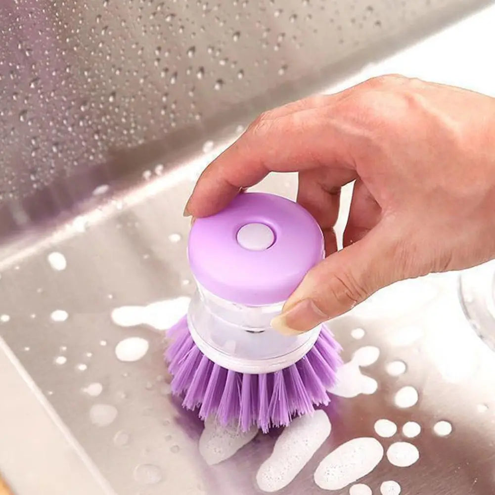 Auto Soap-Dispensing Scrub Sponge