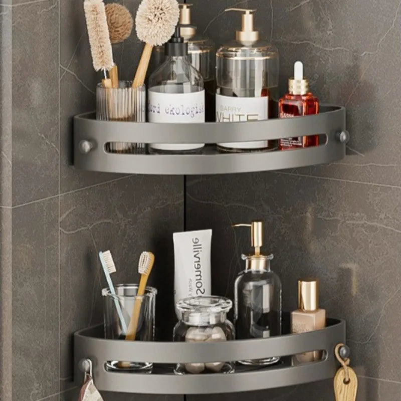 No-Drill Shower Corner Shelf