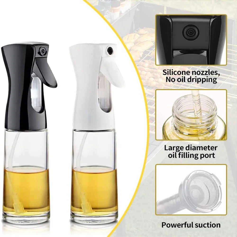 Mist Spray Oil Dispenser Bottle