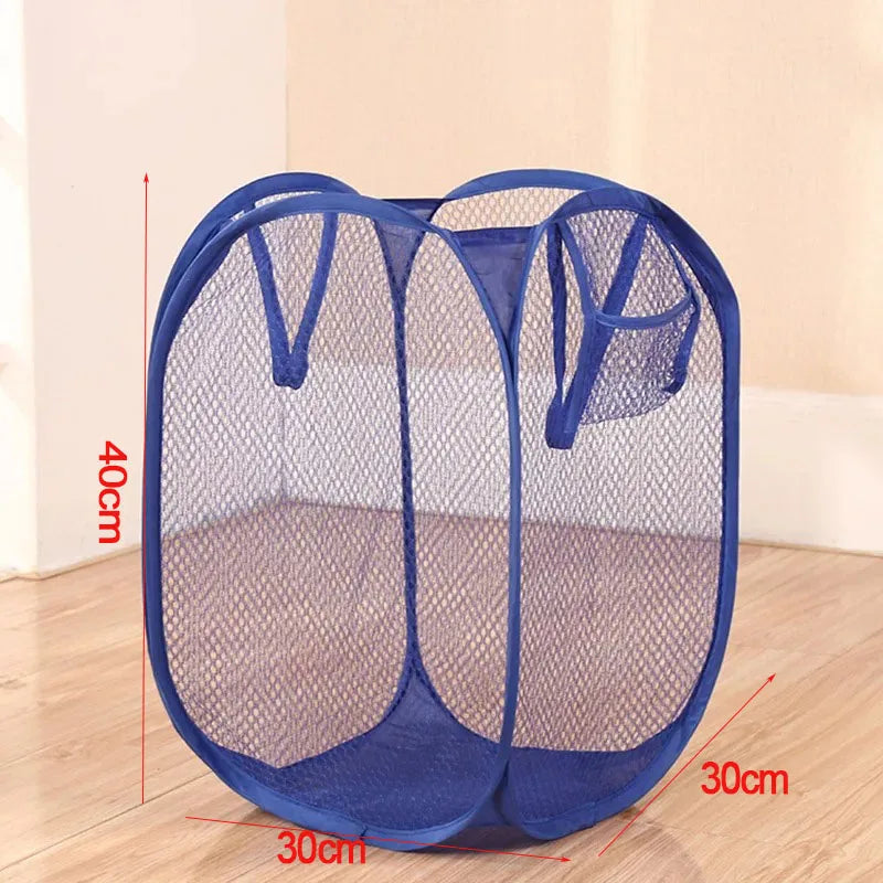 Collapsible Mesh Laundry Basket