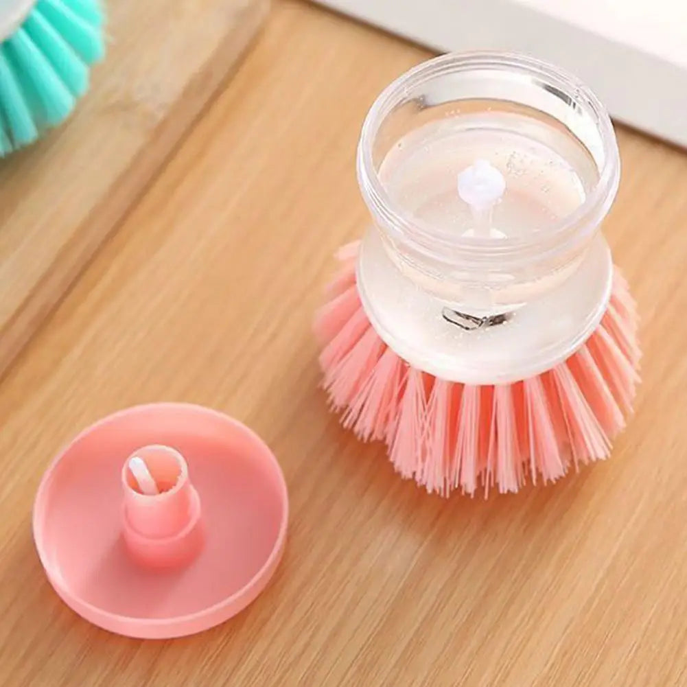 Auto Soap-Dispensing Scrub Sponge