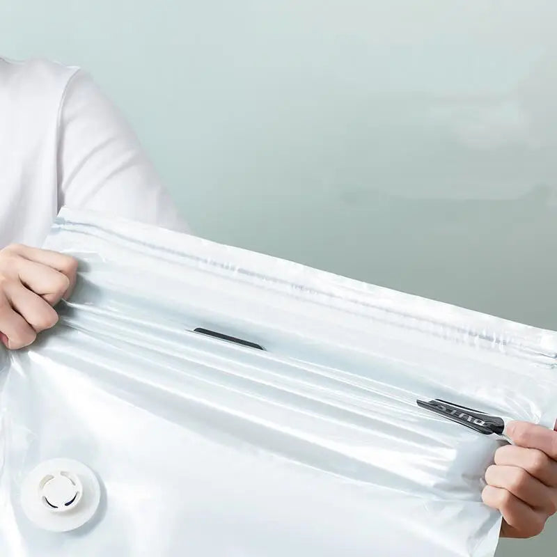 No-Pump Vacuum Storage Bags