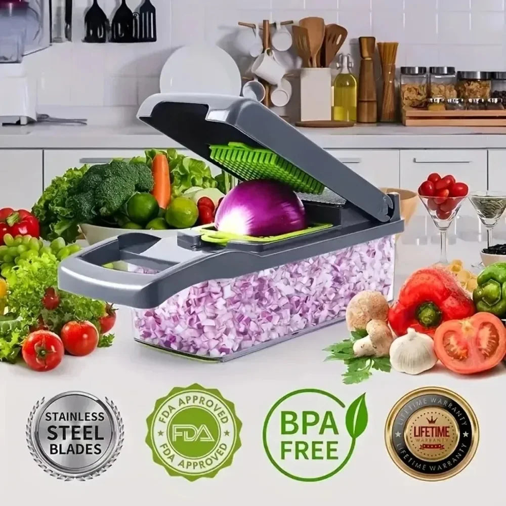 16-in-1 Speed Vegetable Chopper