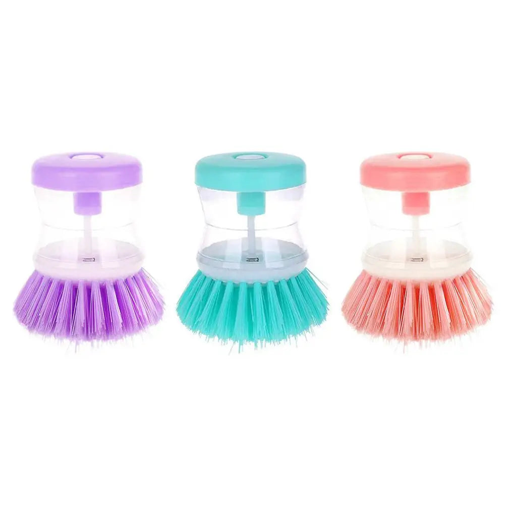 Auto Soap-Dispensing Scrub Sponge