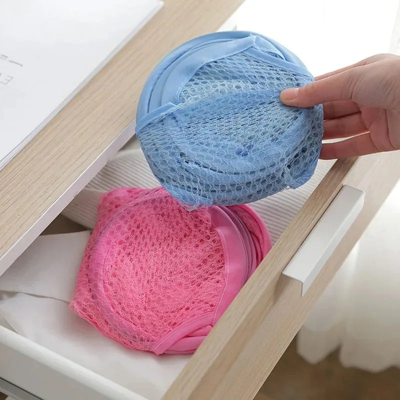 Collapsible Mesh Laundry Basket