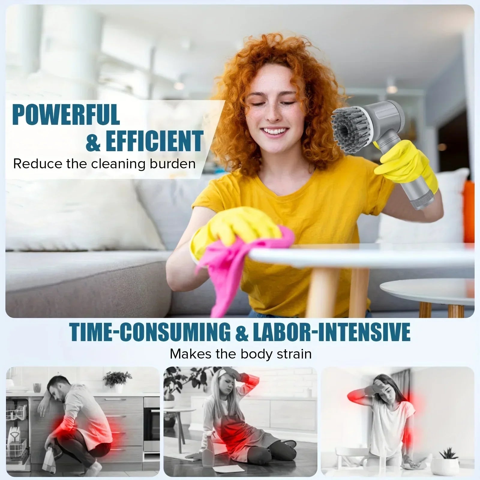 5-in-1 Cordless Power Scrubber
