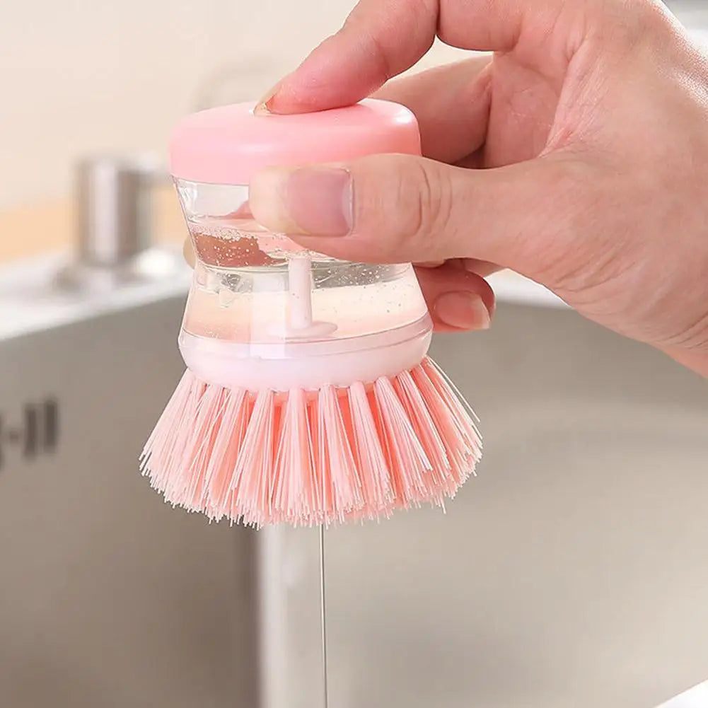 Auto Soap-Dispensing Scrub Sponge