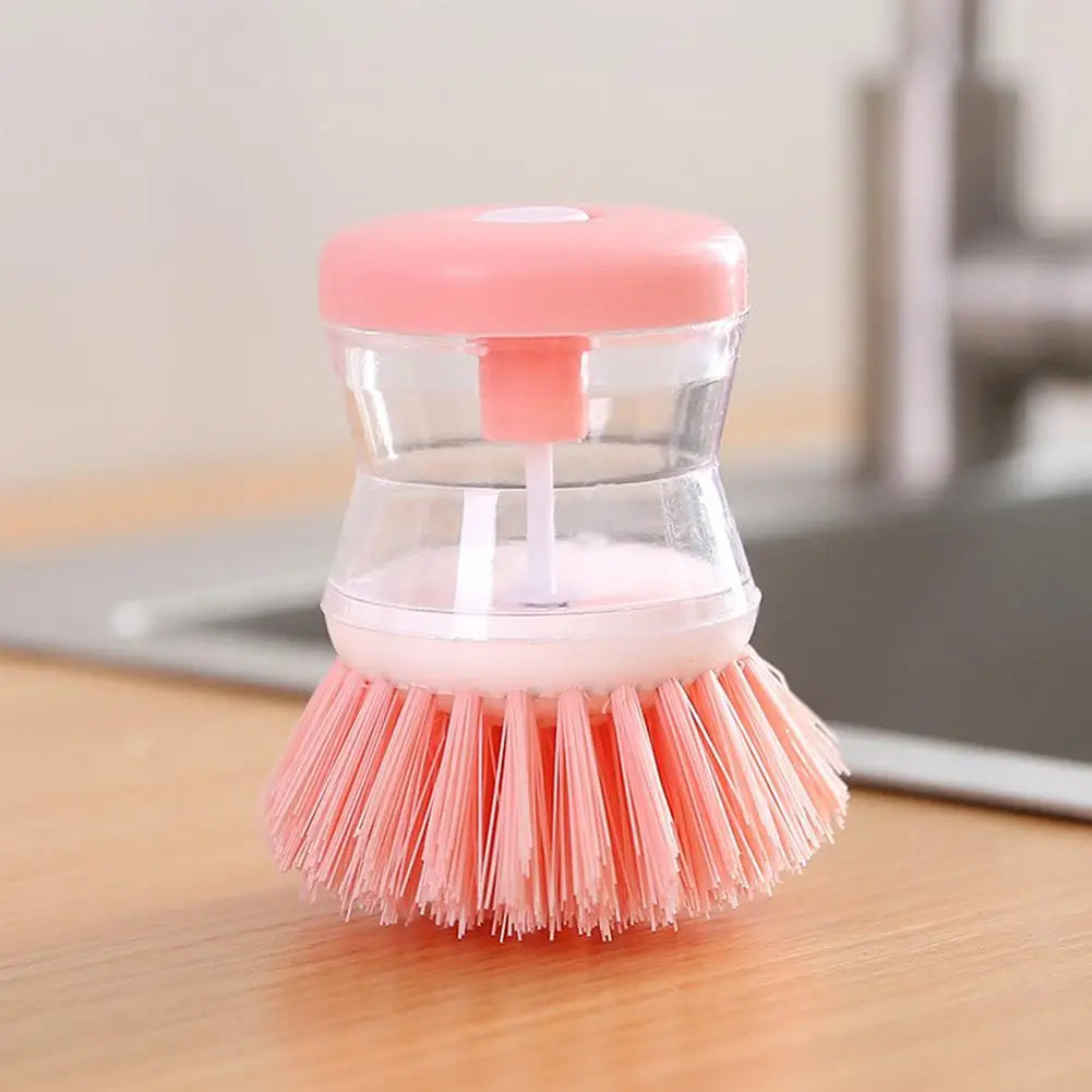 Auto Soap-Dispensing Scrub Sponge