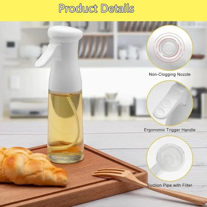 Mist Spray Oil Dispenser Bottle