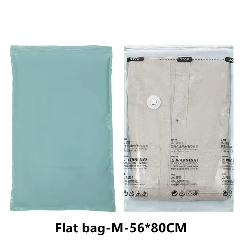 No-Pump Vacuum Storage Bags