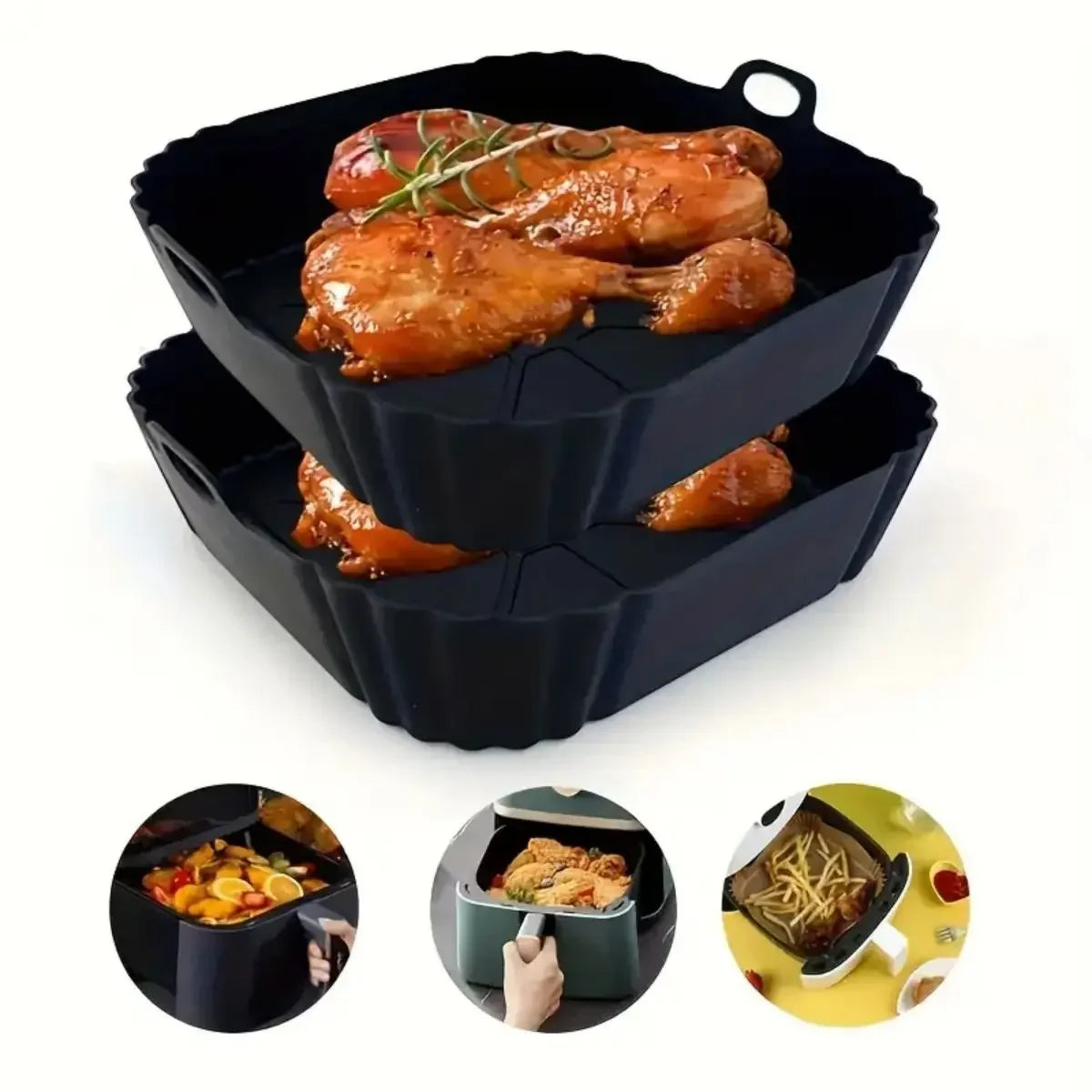Reusable Silicone Air Fryer Liner