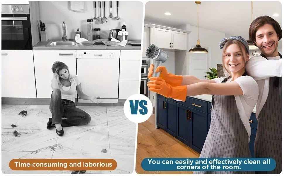 5-in-1 Cordless Power Scrubber